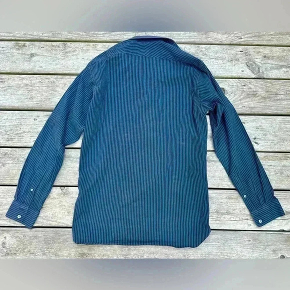 Burberry London Striped Long Sleeve Button Down - Picture 3 of 3